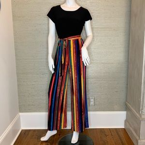 Striped, colorful jumpsuit